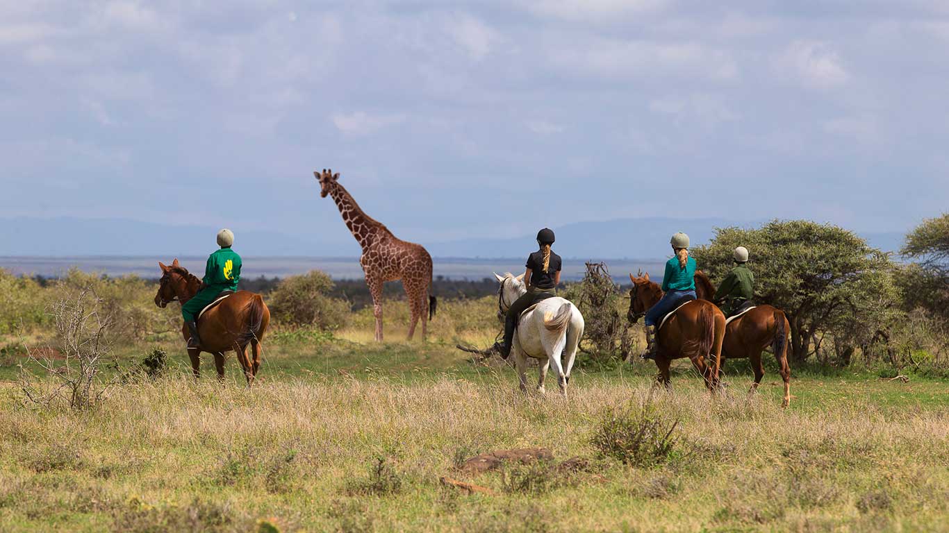 Elewana Loisaba Tented Camp activities horse riding in the conservancy Mario Moreno 3