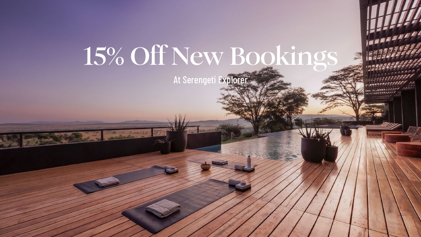 Serengeti Explorer: 15% off for all new bookings