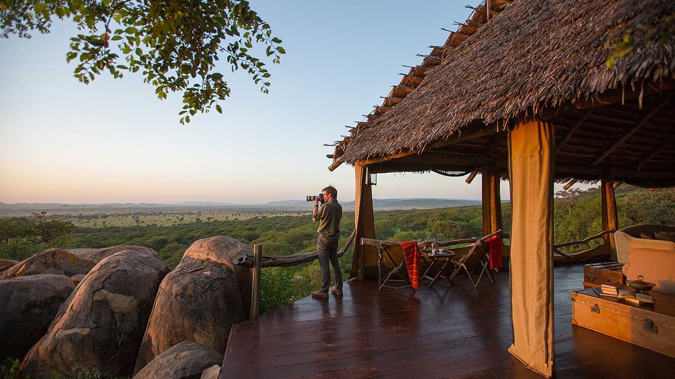 Serengeti Pioneer Camp Lounge View