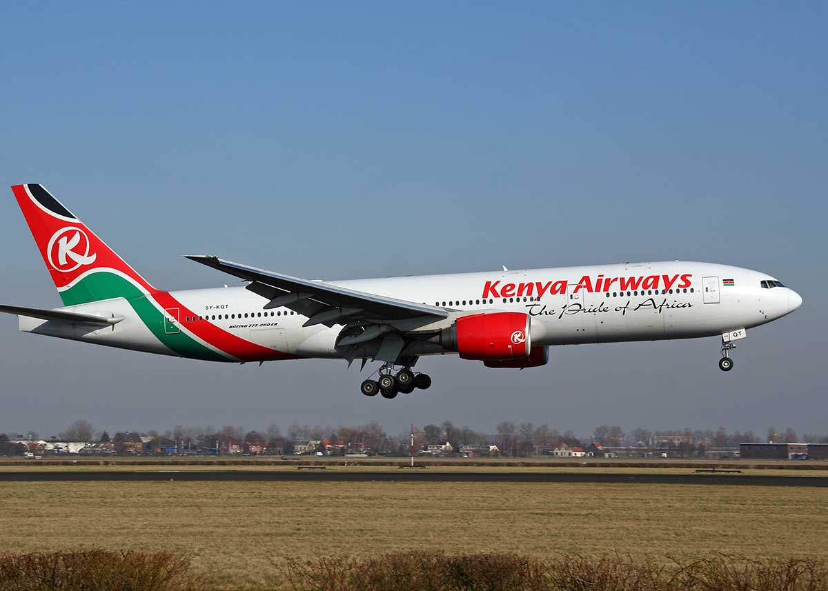 Kenya Airways 5Y-KQT