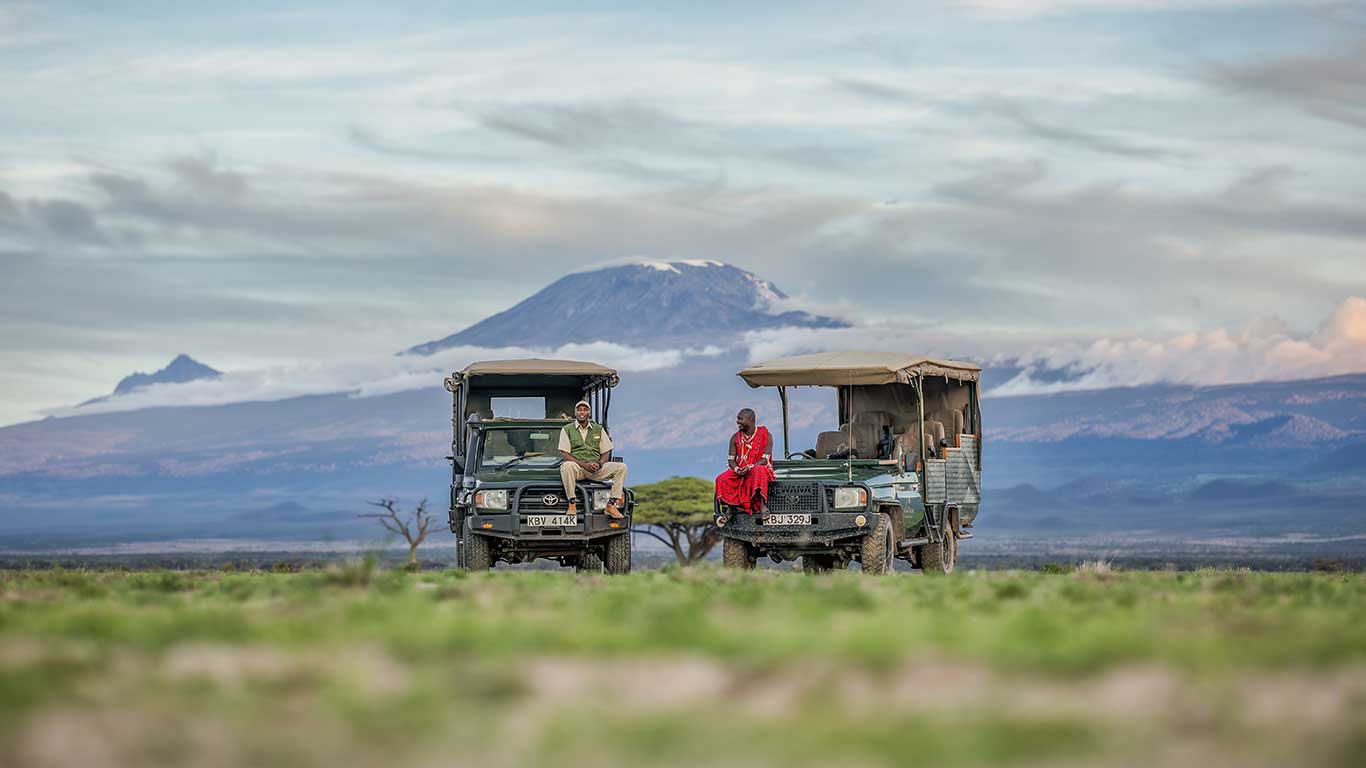 Guides and Kilimanjaro